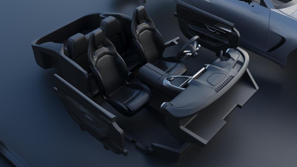 梅赛德斯amggt633D打印模型