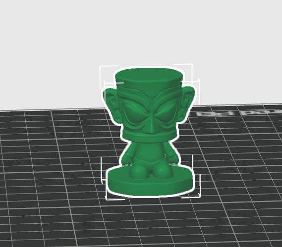 三星堆小人3D打印模型