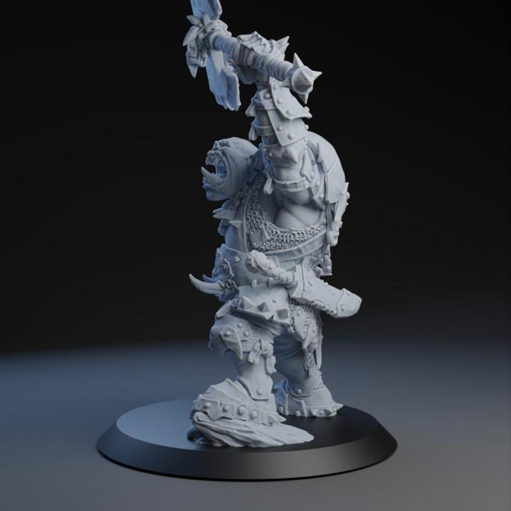 兽人3D打印模型