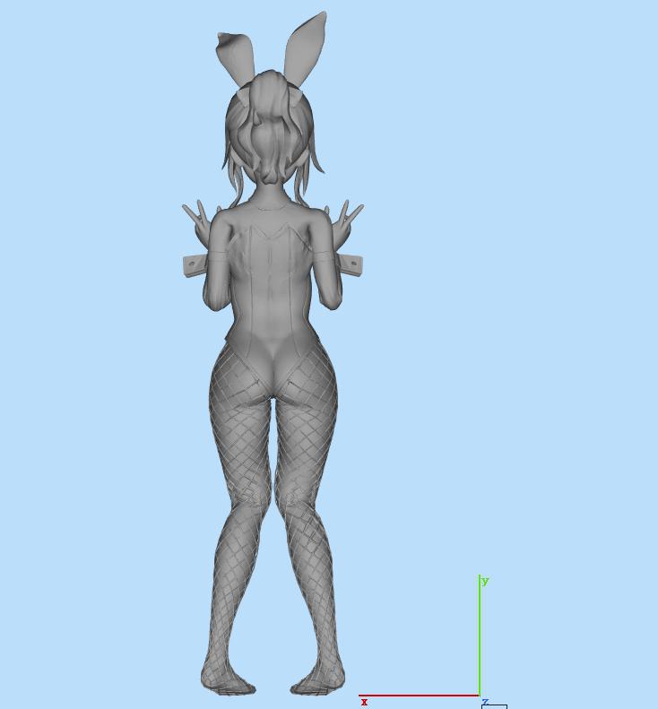 巴尔半身3D打印模型