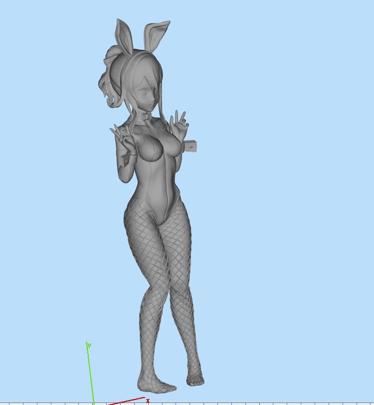 巴尔半身3D打印模型