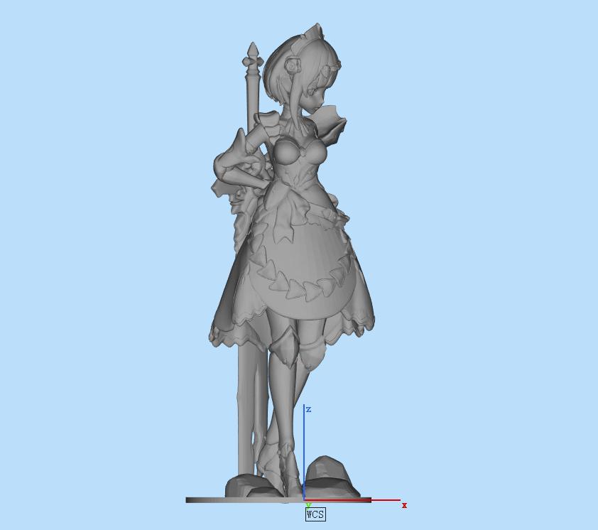 诺艾尔害羞   万能女仆 原神3D打印模型