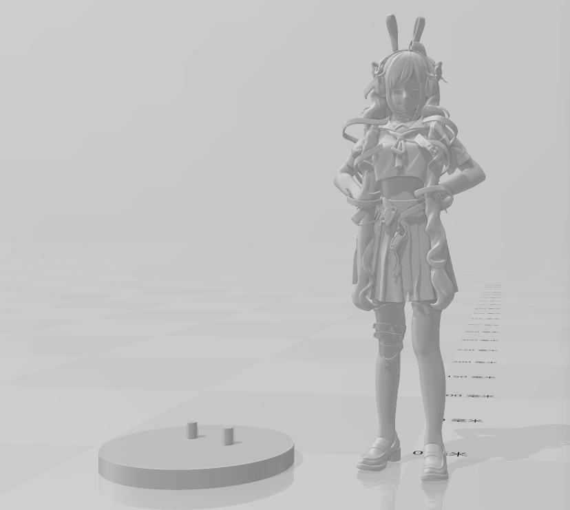 Angela安琪拉 站姿3D打印模型