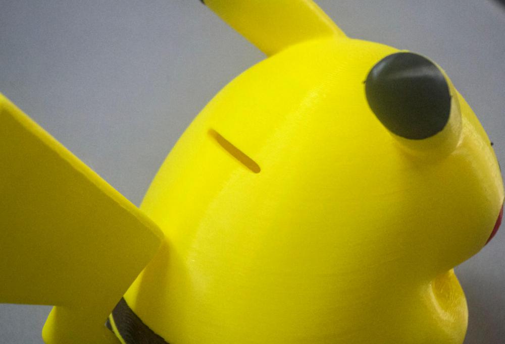 皮卡丘存钱罐3D打印模型