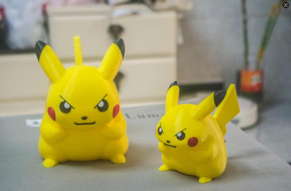 皮卡丘存钱罐3D打印模型