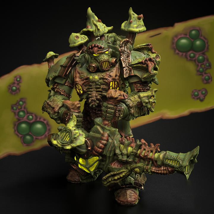 菌人部队3D打印模型