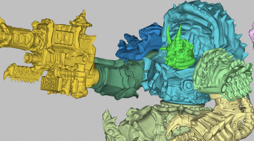 菌人部队23D打印模型