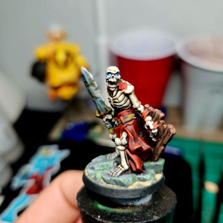 骷髅兵3D打印模型