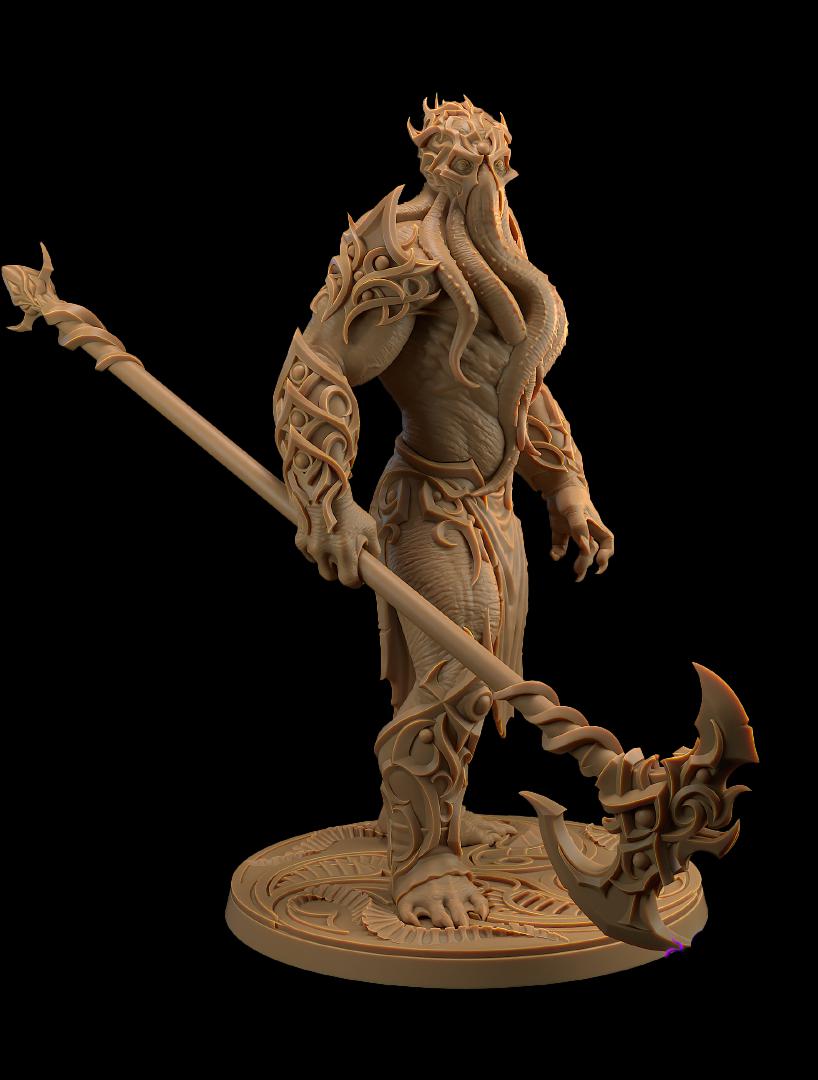 头状巨人3D打印模型