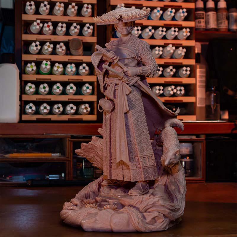 《羊蹄山之魂》阿津3D打印模型