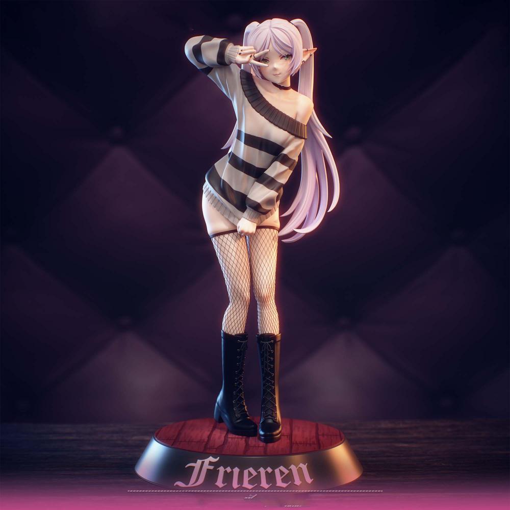 芙莉莲 《葬送的芙莉莲》3D打印模型