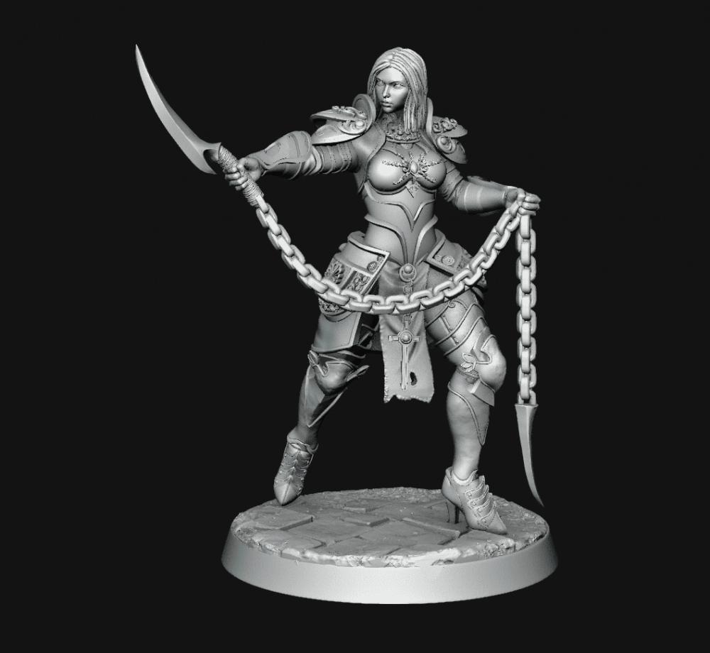 链锁刺客3D打印模型