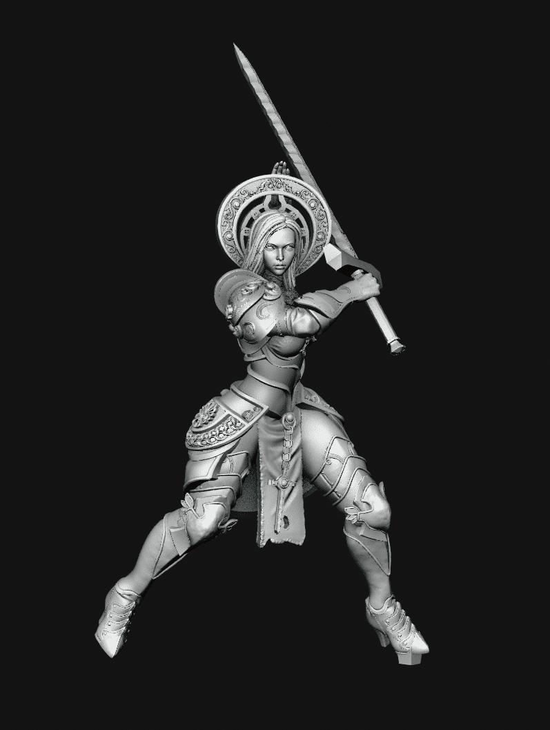 大剑刺客3D打印模型