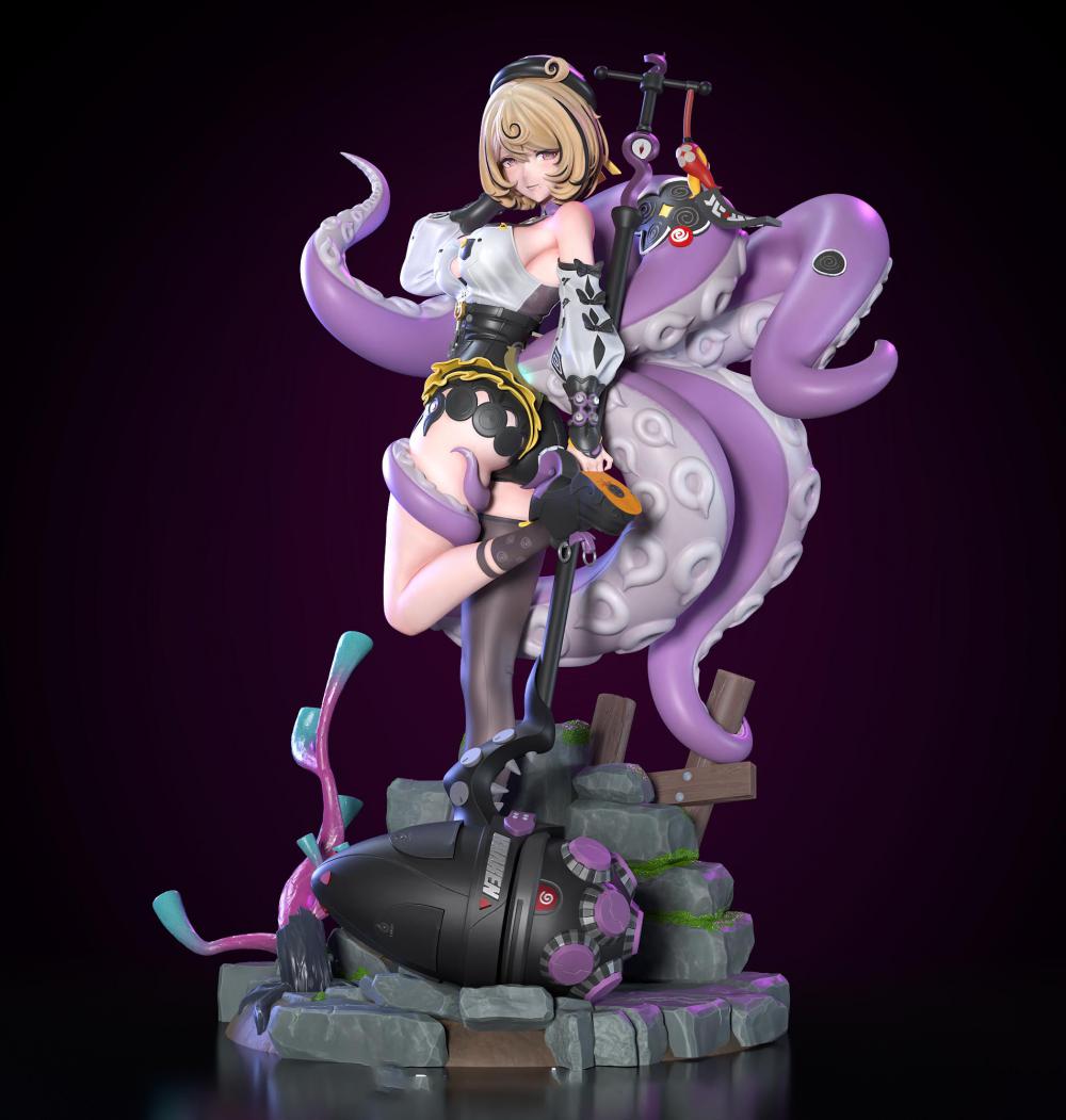 伊德海莉《绝区零》3D打印模型