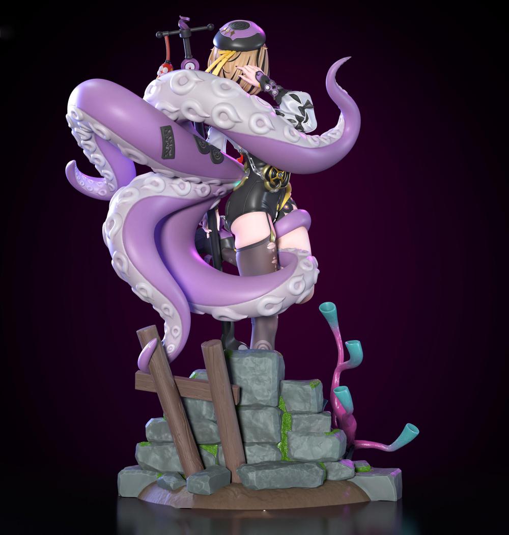 伊德海莉《绝区零》3D打印模型