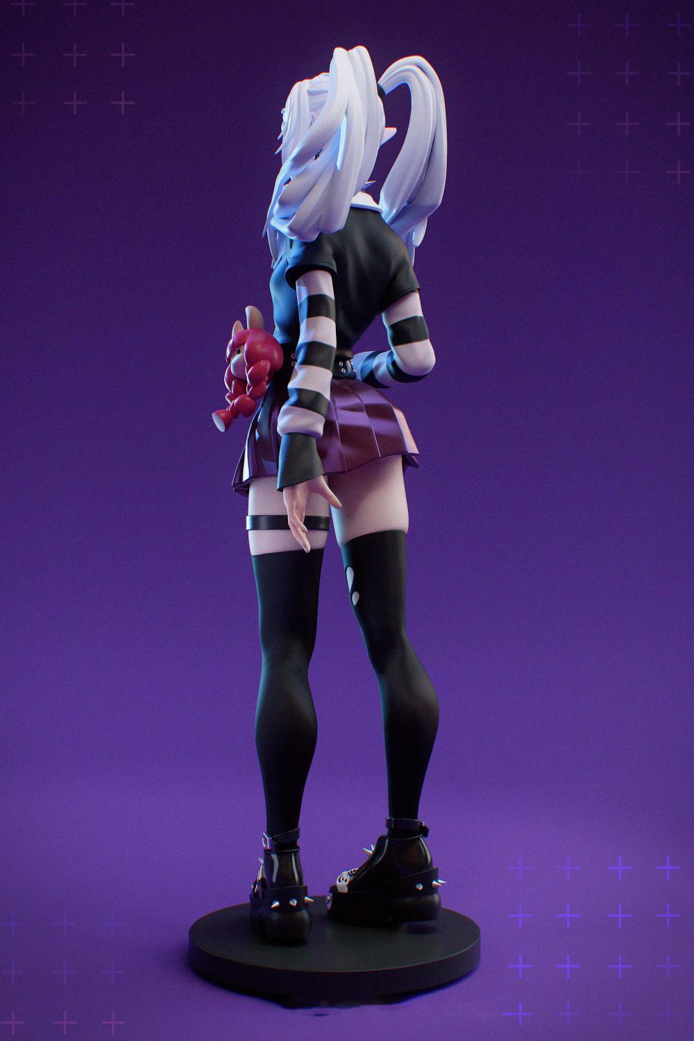 哥特摇滚风 芙莉莲3D打印模型