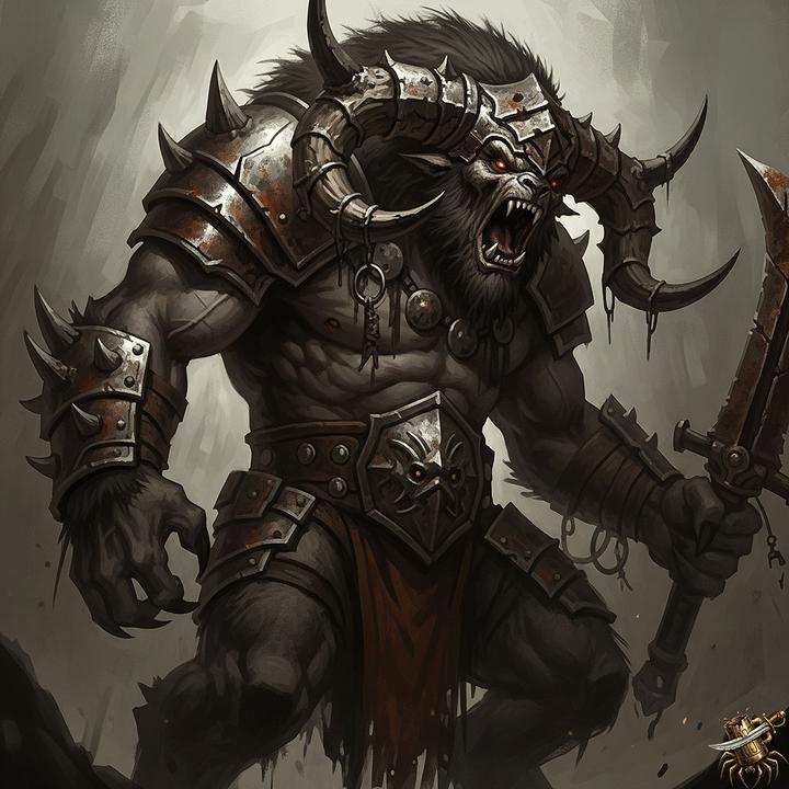 牛魔战士3D打印模型