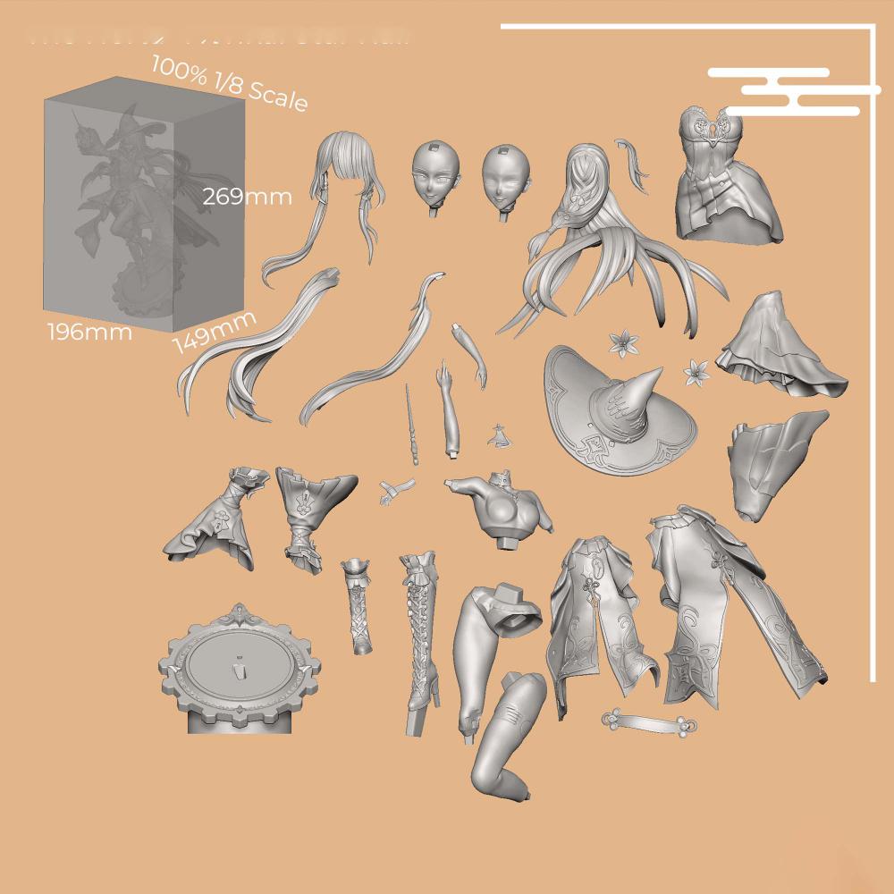崩坏星穹铁道 黑塔3D打印模型