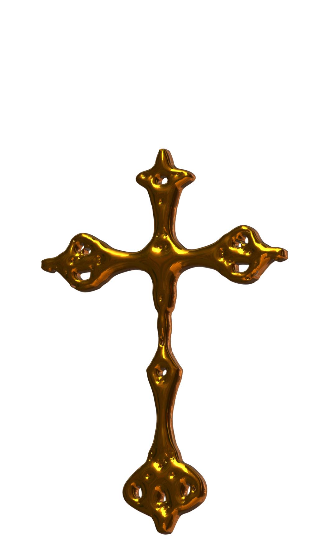 十字架3D打印模型