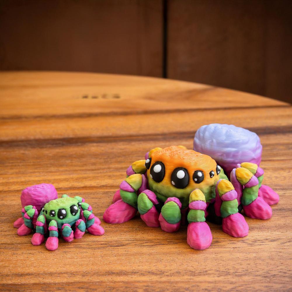 小蜘蛛3D打印模型