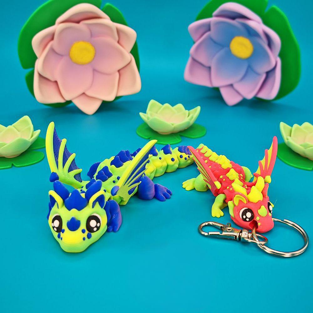 锦鲤龙3D打印模型