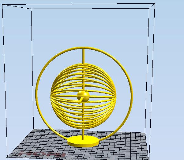 工艺球3D打印模型