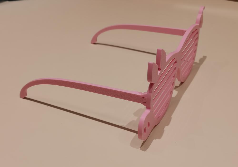 疯狂动物城尼克同款猪猪眼镜3D打印模型