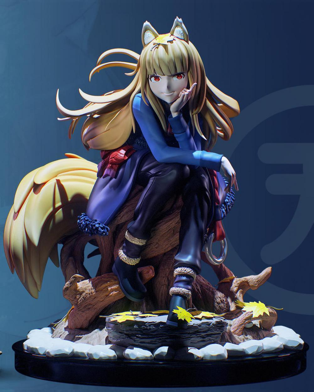 赫萝‌ 狼与香辛料3D打印模型