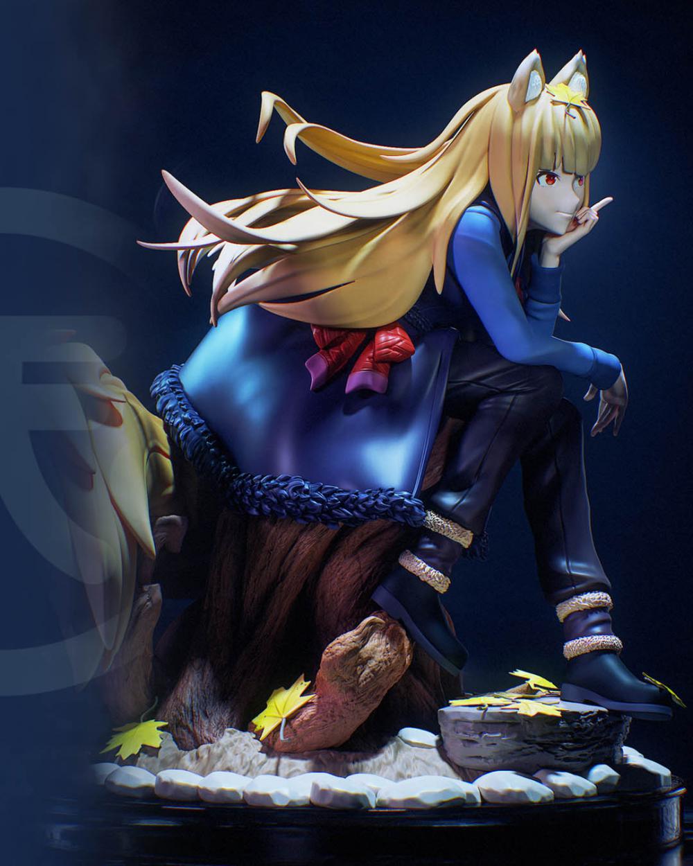 赫萝‌ 狼与香辛料3D打印模型