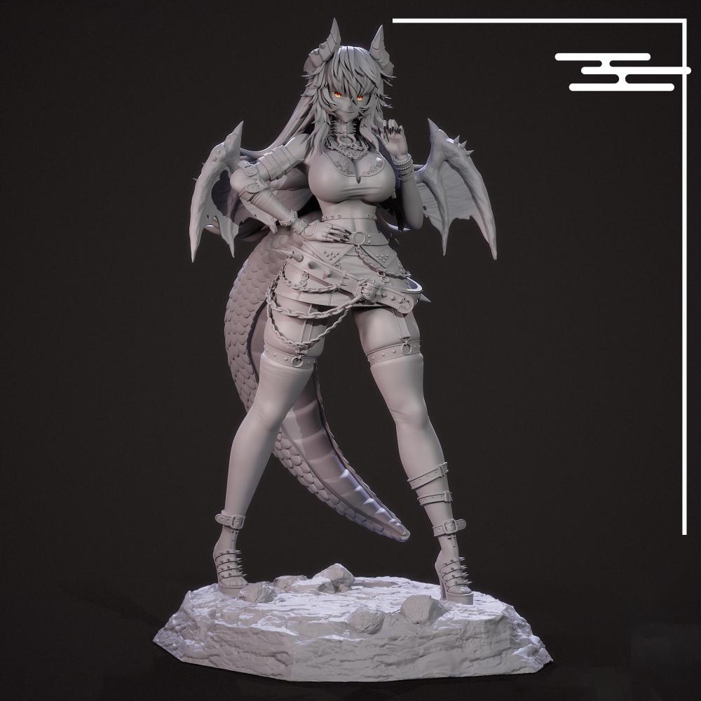 Zentreya 虚拟主播3D打印模型