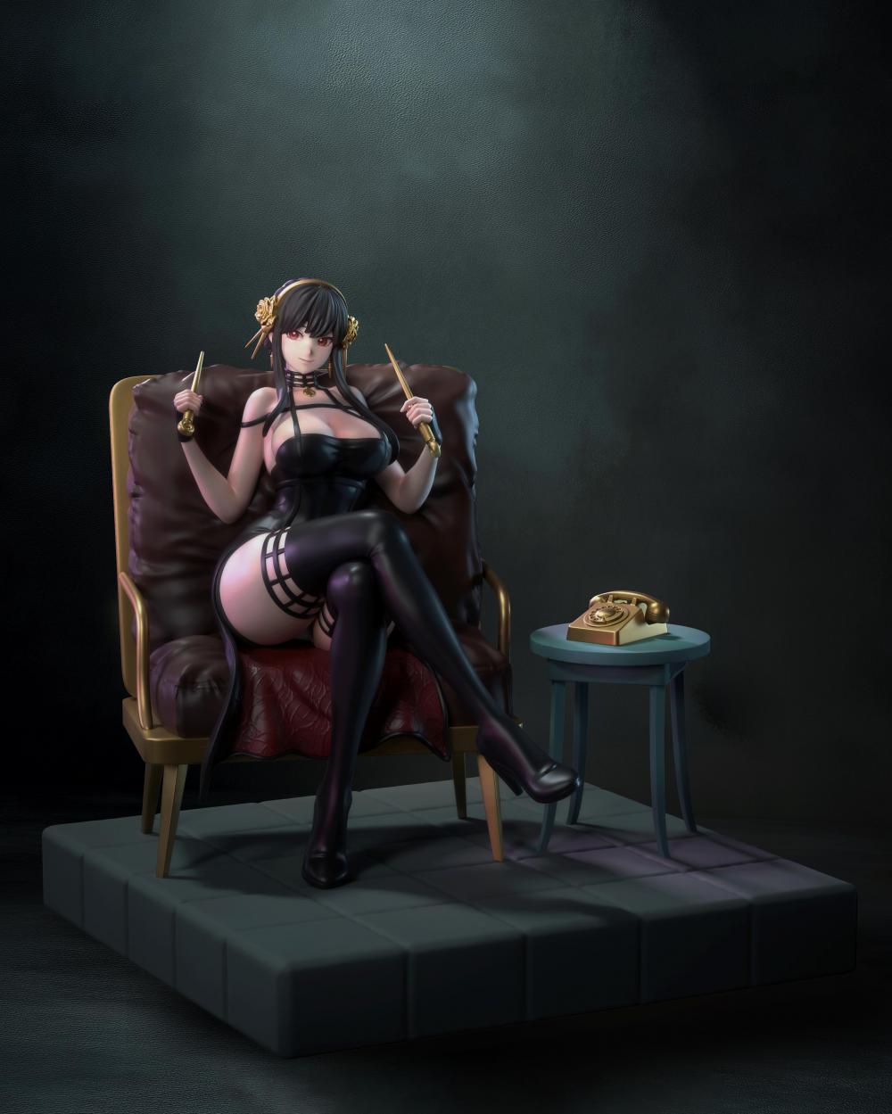 约尔 间谍过家家 3D打印模型