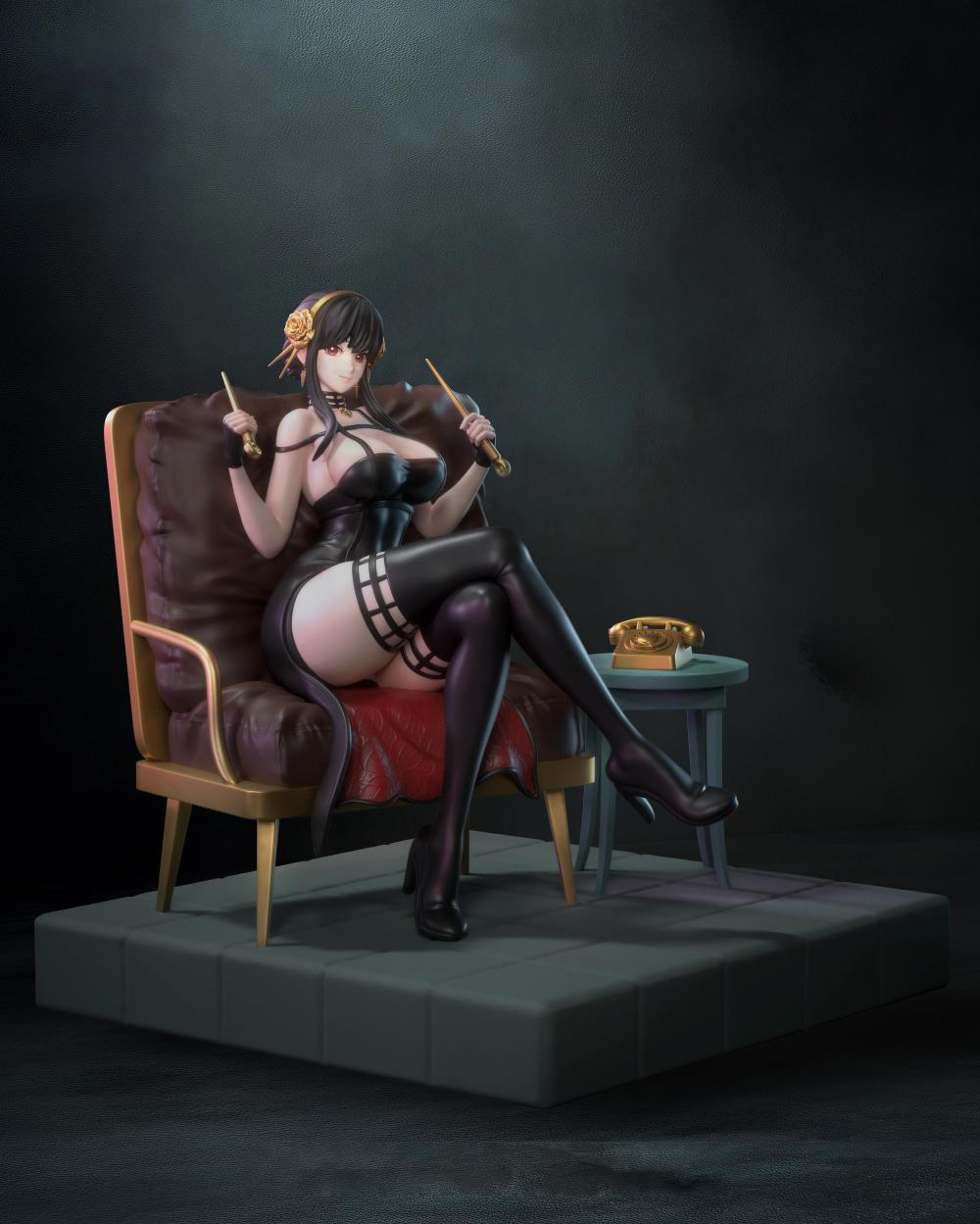 约尔 间谍过家家 3D打印模型