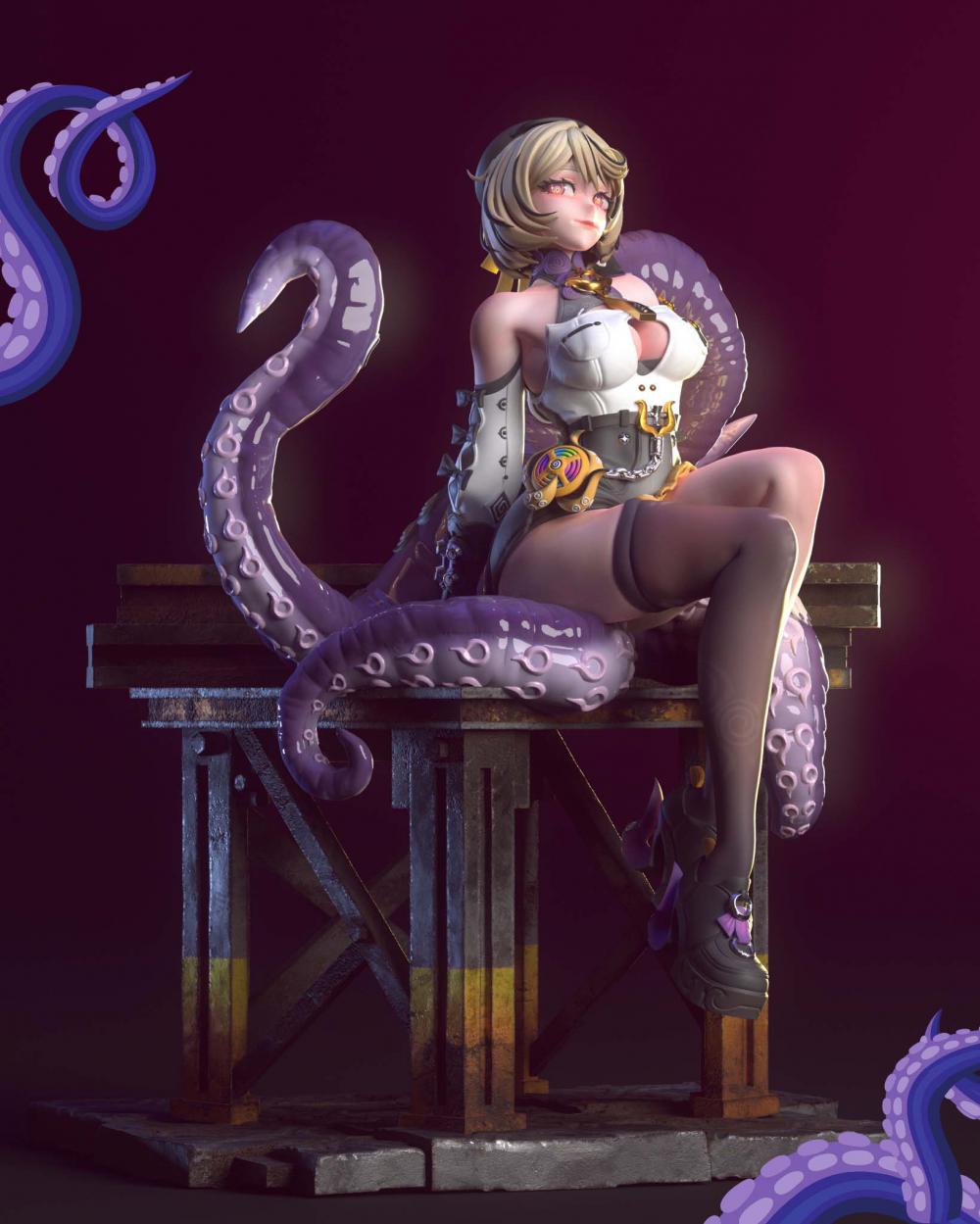 伊德海莉 墨菲 绝区零3D打印模型