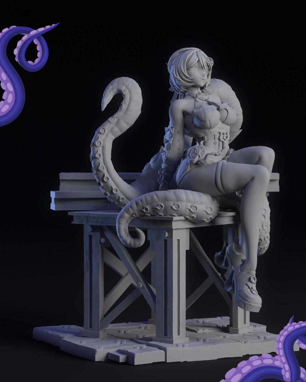 伊德海莉 墨菲‌ 绝区零3D打印模型