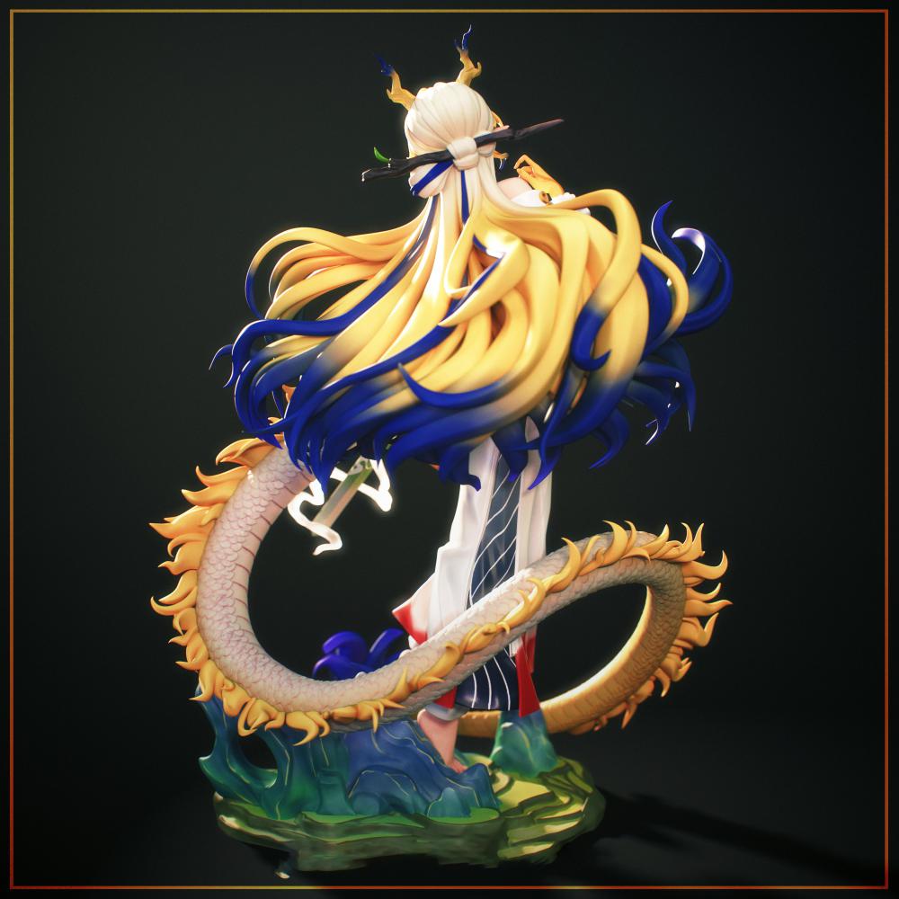 黍《明日方舟》3D打印模型