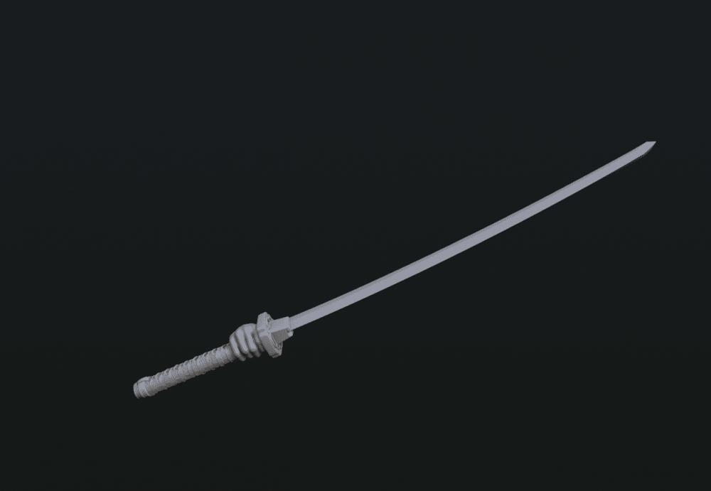 女武半身像A3D打印模型