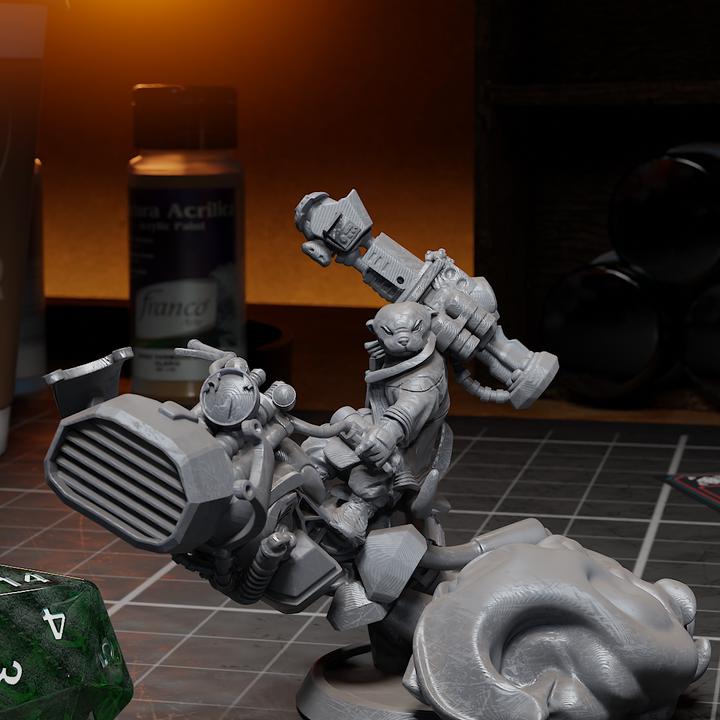 火星鼠3D打印模型