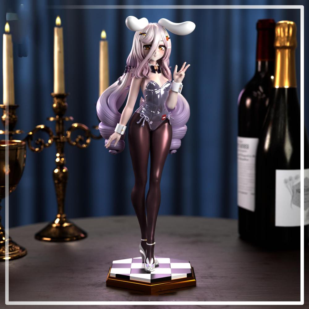 Henya 兔女郎 虚拟主播3D打印模型