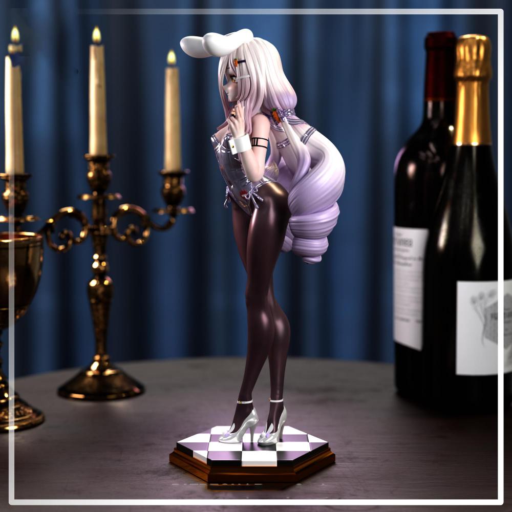 Henya 兔女郎 虚拟主播3D打印模型