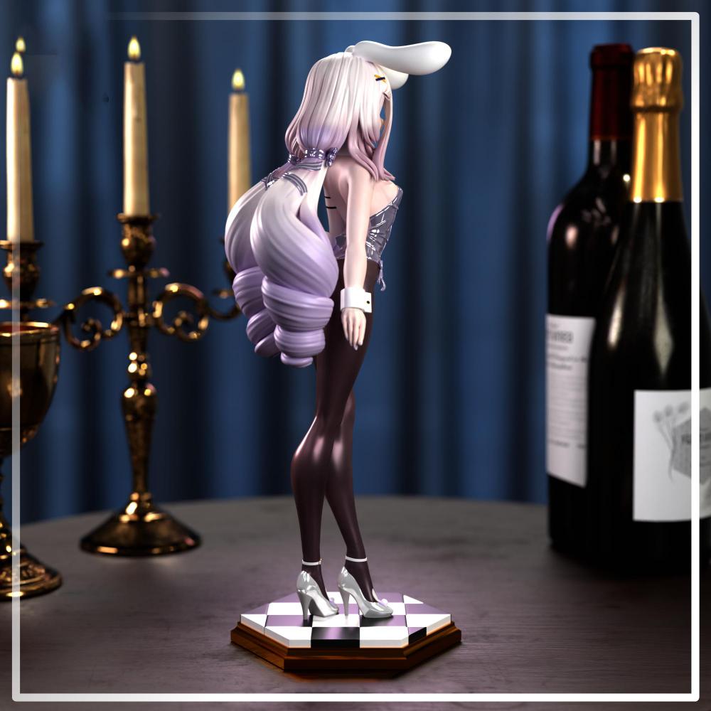 Henya 兔女郎 虚拟主播3D打印模型