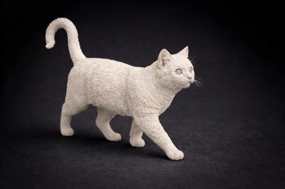 八只小猫3D打印模型