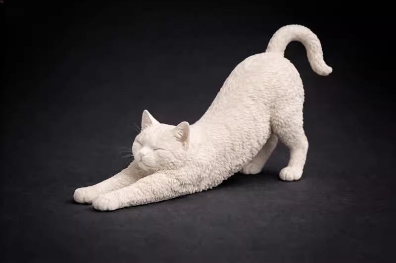 八只小猫3D打印模型