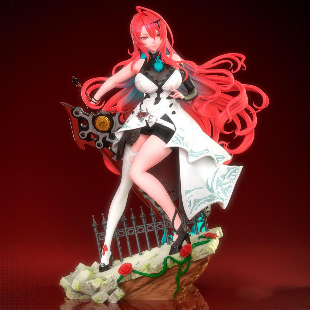 伊丽莎白3D打印模型