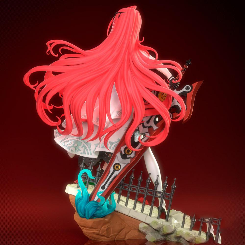 伊丽莎白3D打印模型