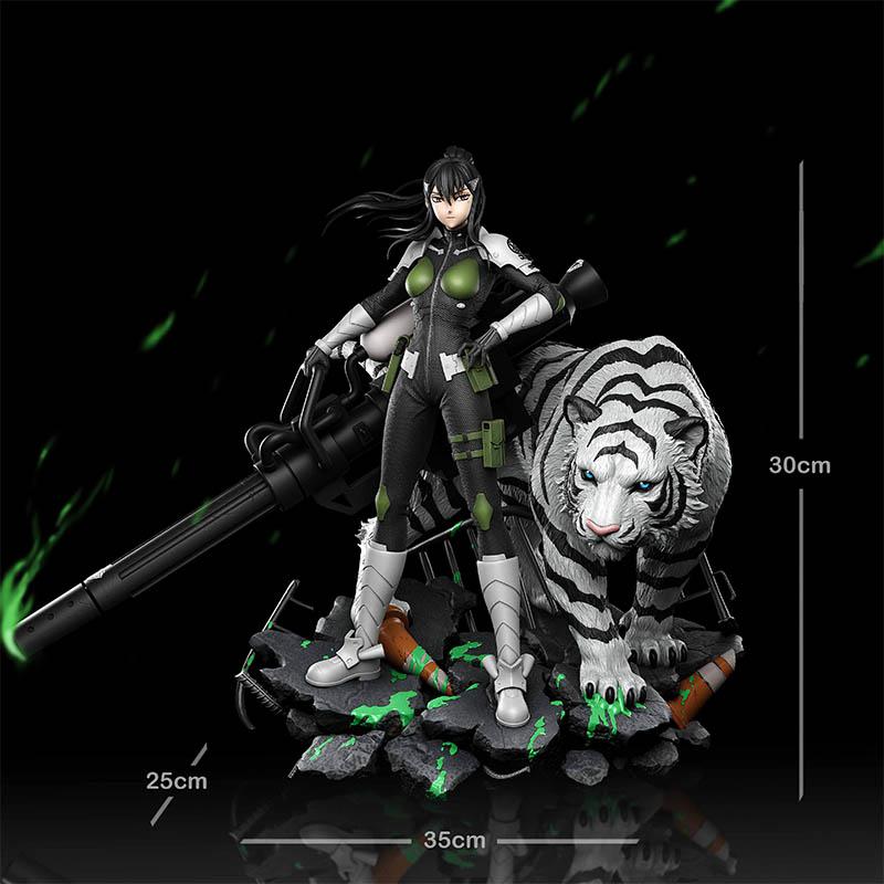 亚白米娜和伐虎 怪兽8号3D打印模型