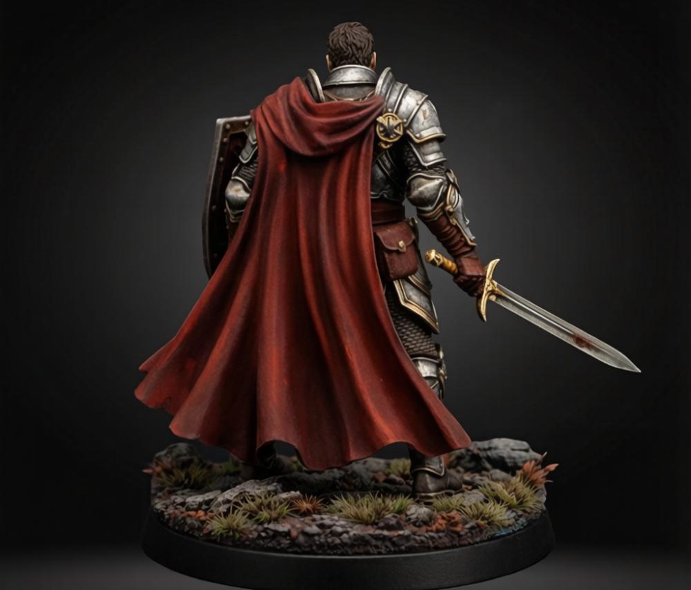 人族盾卫3D打印模型