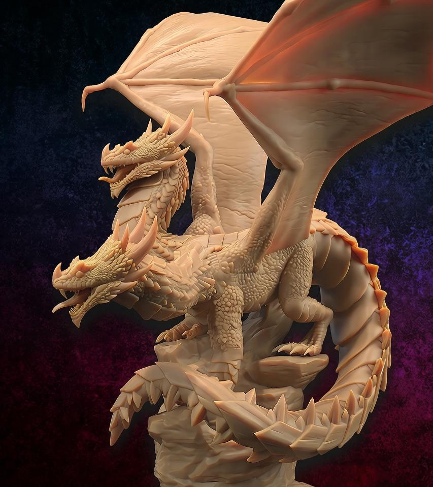 龙3D打印模型