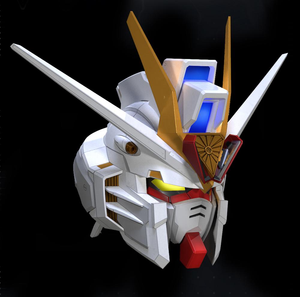 高达头盔3D打印模型