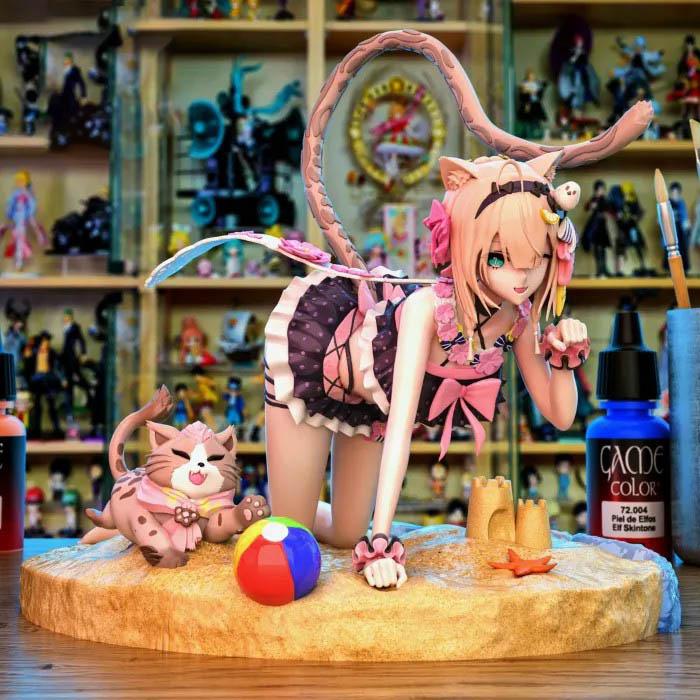 帕朵菲莉丝  崩坏33D打印模型