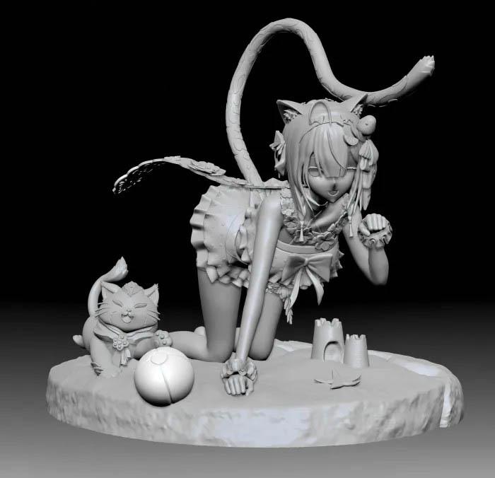 帕朵菲莉丝  崩坏33D打印模型